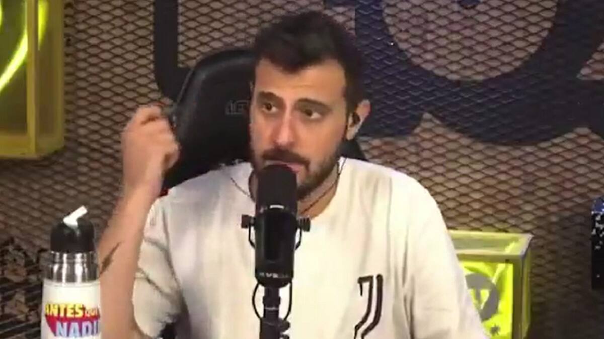 Evacuaron el edificio de Luzu TV en pleno streaming de Diego Leuco