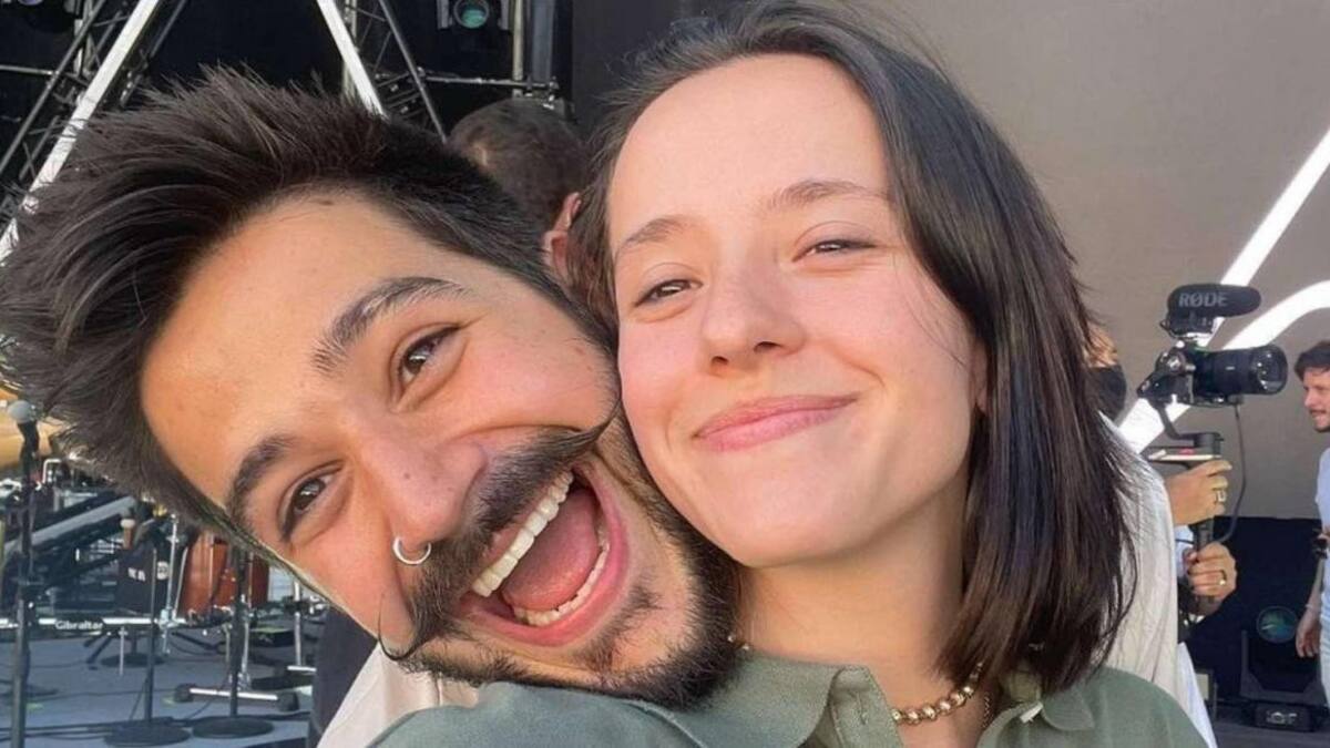 Evaluna Montaner junto a Camilo