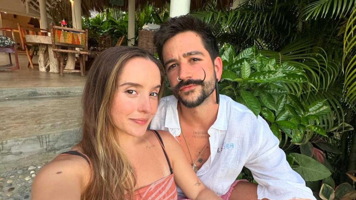 Evaluna Montaner y Camilo. Foto: Instagram.