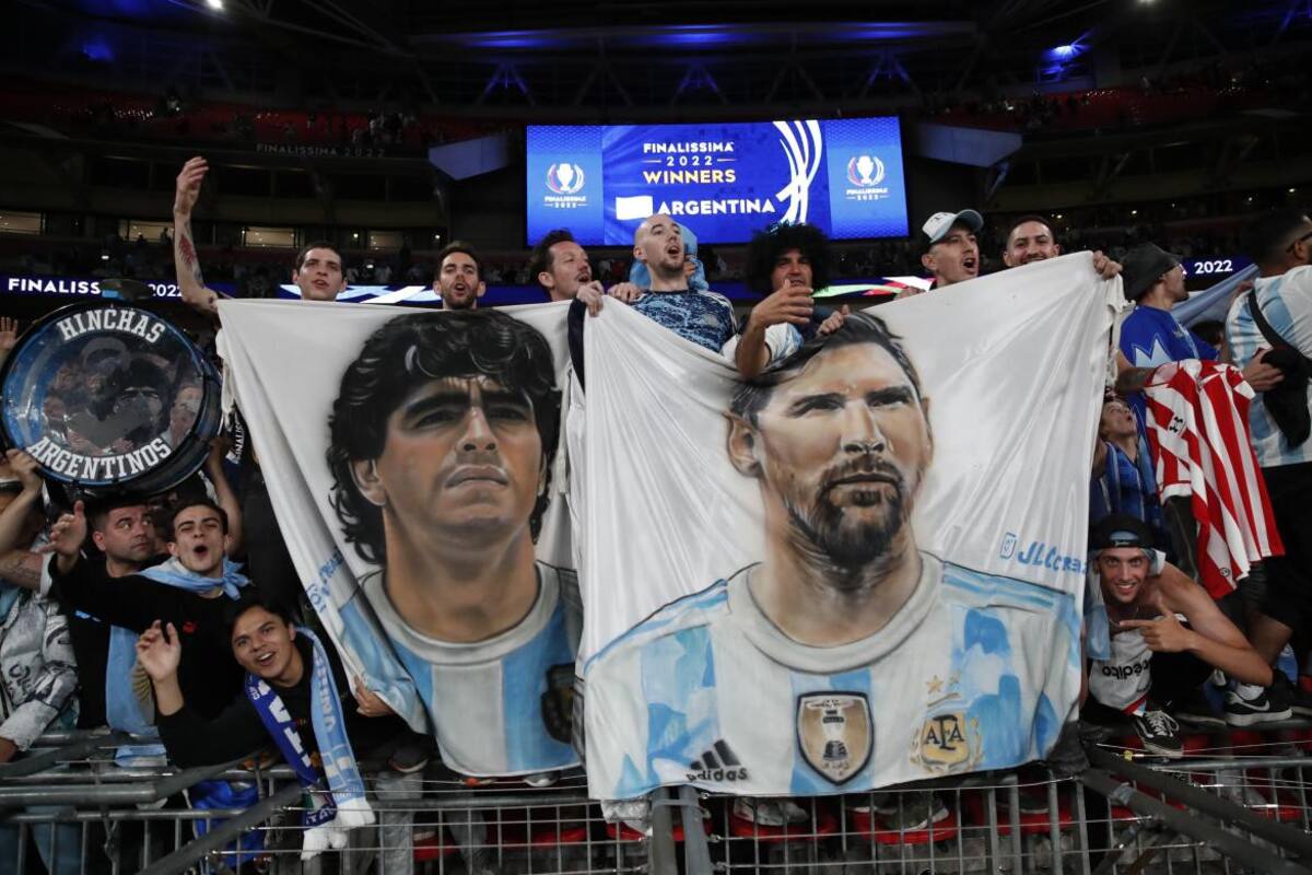 eventos deportivos_ Messi y Maradona _ Foto Reuters