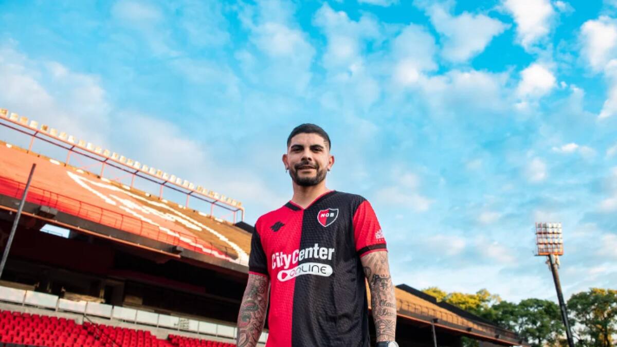 Éver Banega, nuevo refuerzo de Newell's. Foto: NA.