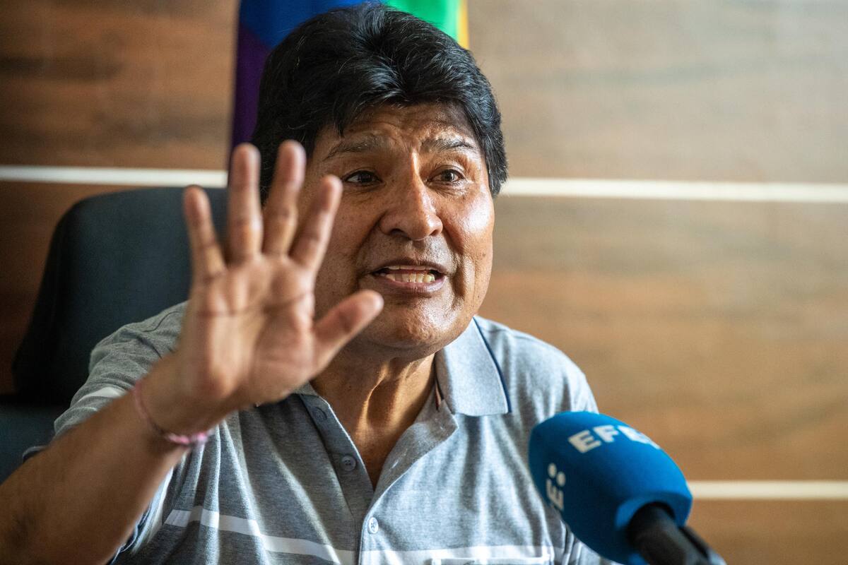 Evo Morales.
