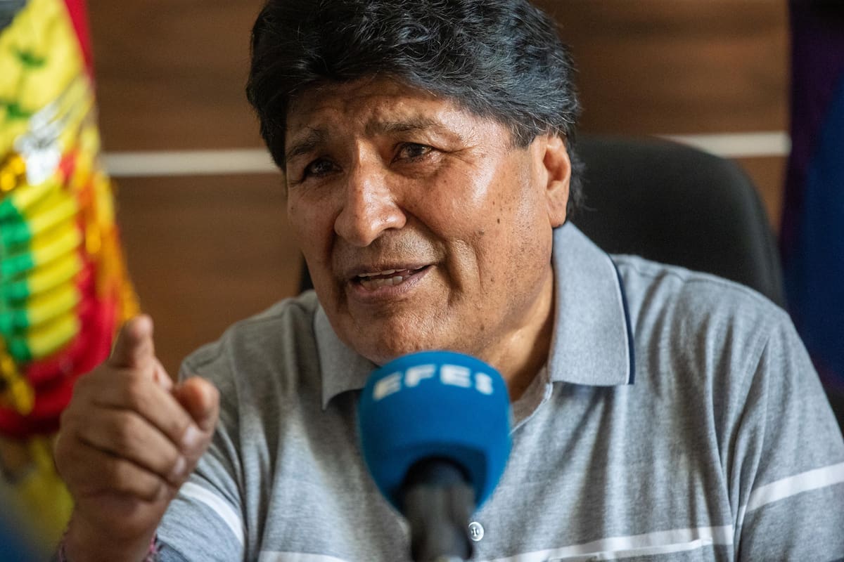 Evo Morales.