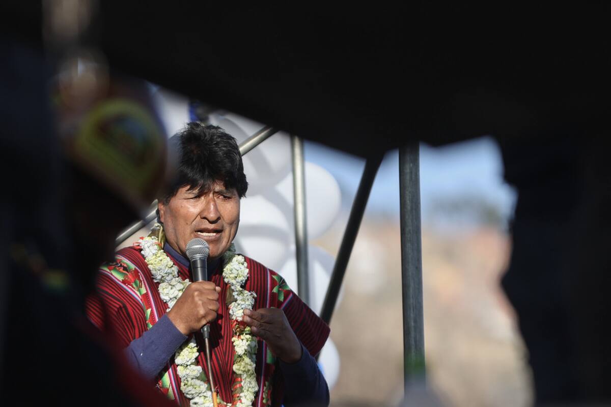 Evo Morales. Foto: EFE.