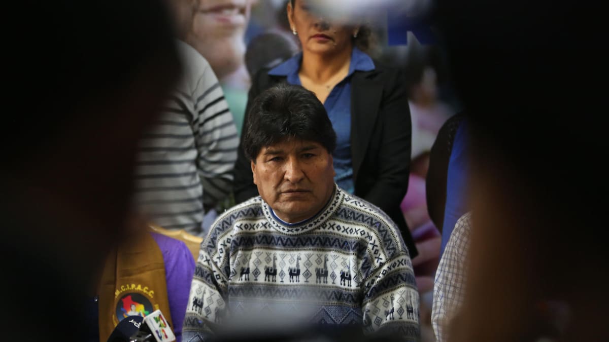 Evo Morales. Foto: EFE.