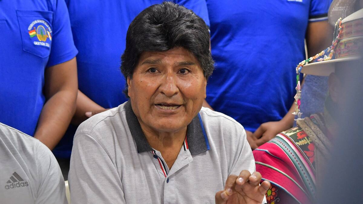 Evo Morales, expresidente de Bolivia. Foto: Reuters