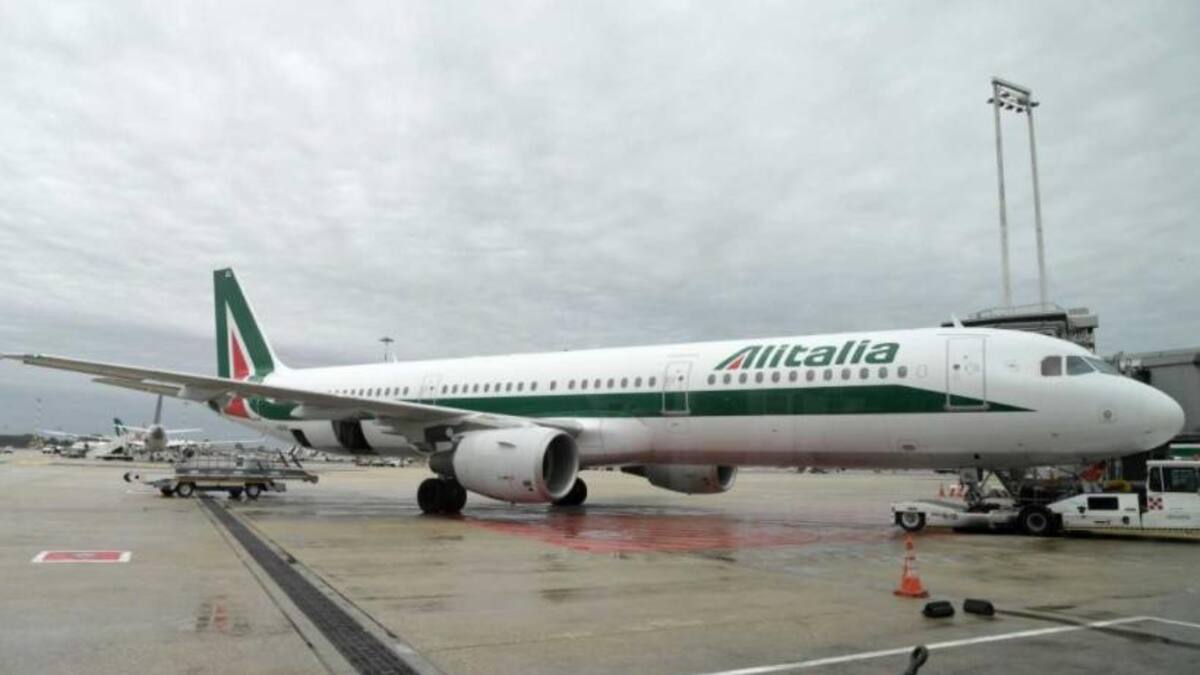 Ex Alitalia, foto NA