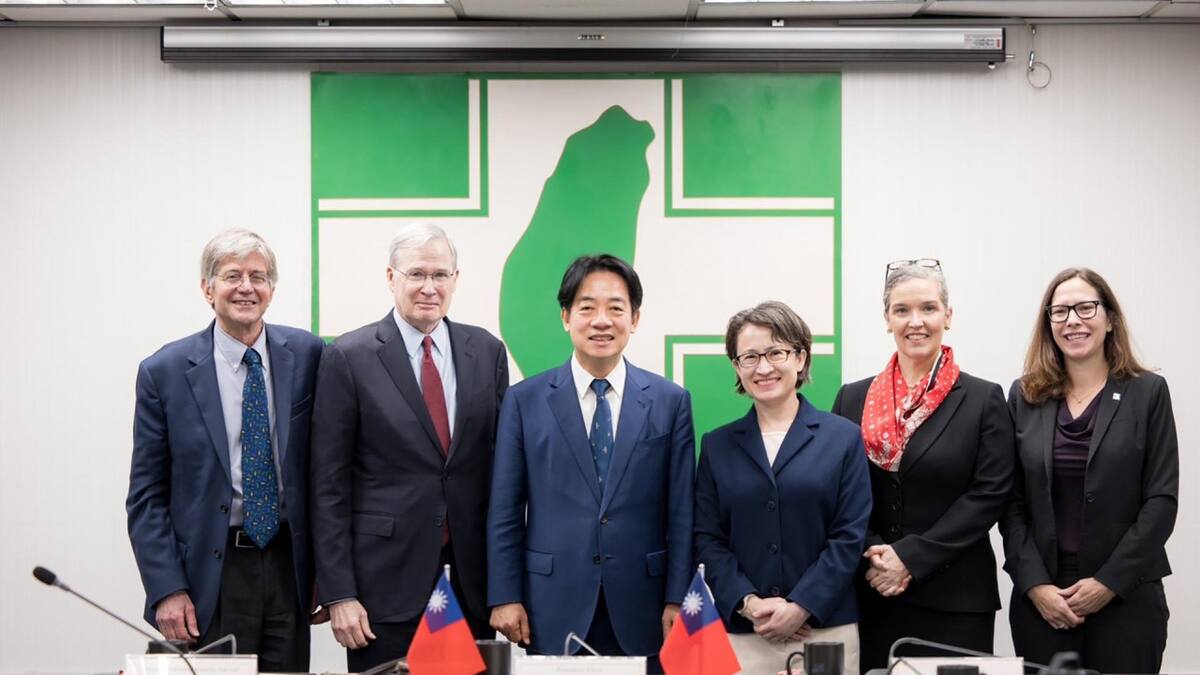 Ex altos funcionarios estadounidenses se reunirán con el presidente electo de Taiwán, William Lai. Foto: EFE