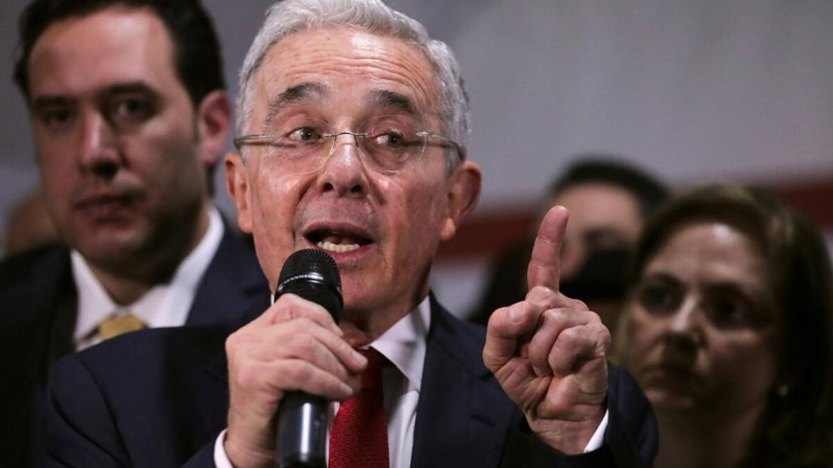 Ex presidente de Colombia, Álvaro Uribe, Reuters