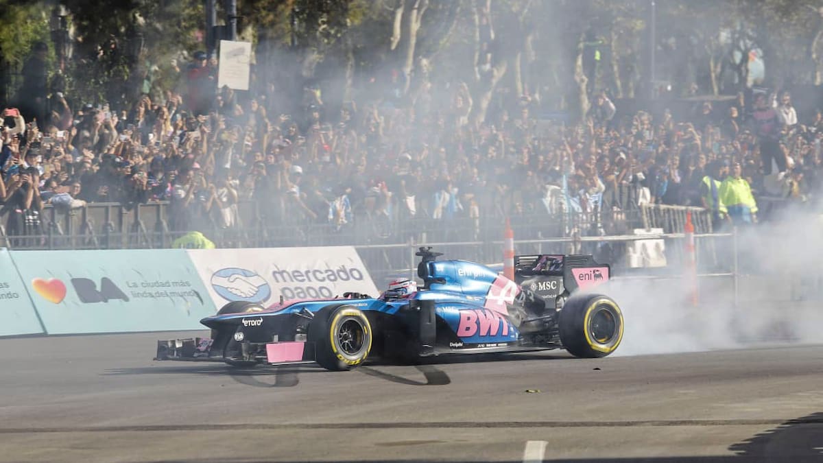 Franco Colapinto desató la locura en Palermo: más de 500 mil personas vibraron con la Fórmula 1 en Buenos Aires