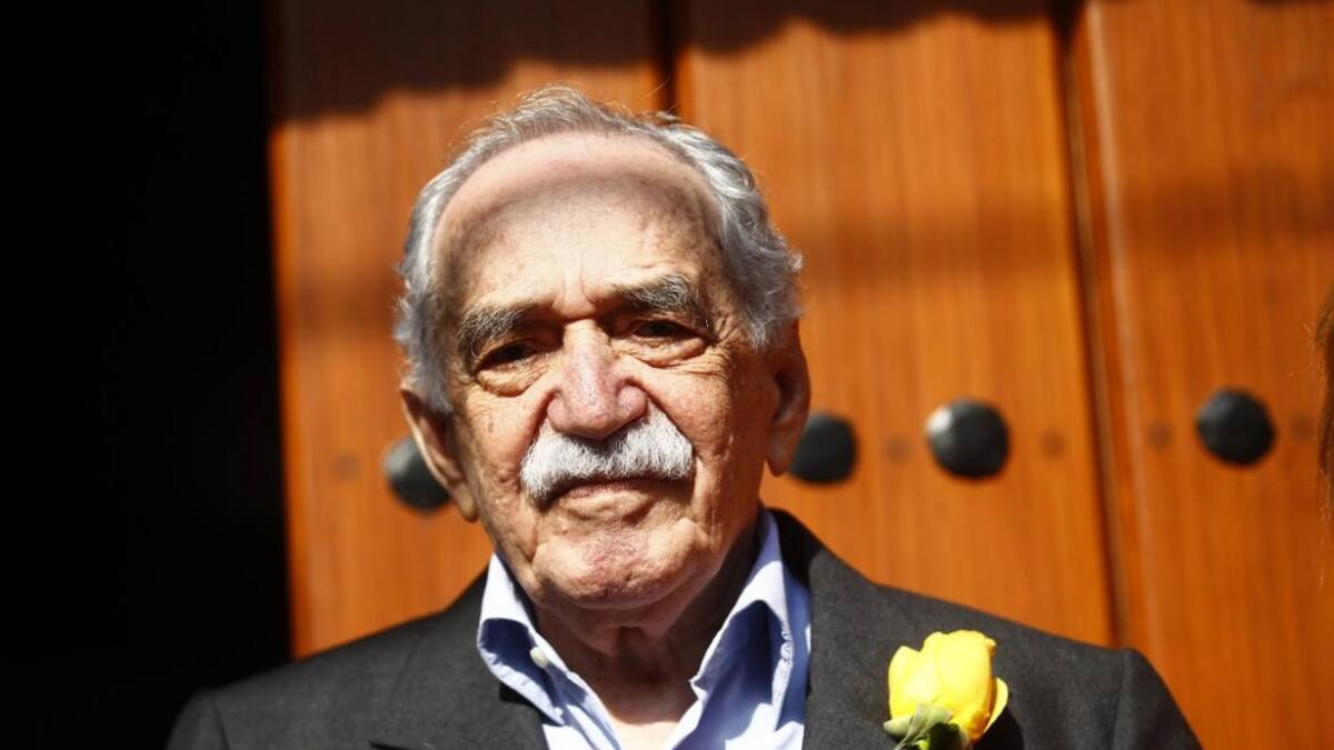 Exigen cinco millones de dólares para liberar a familiar de colombiano Gabriel García Márquez