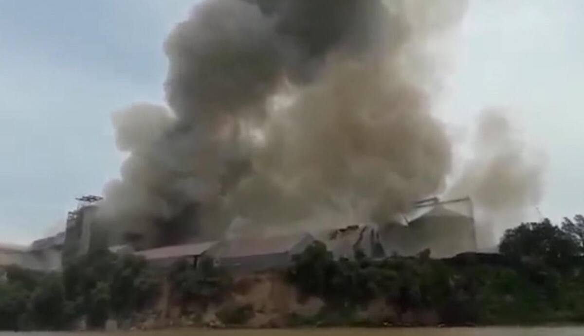 Explosión en cerealera de Santa Fe