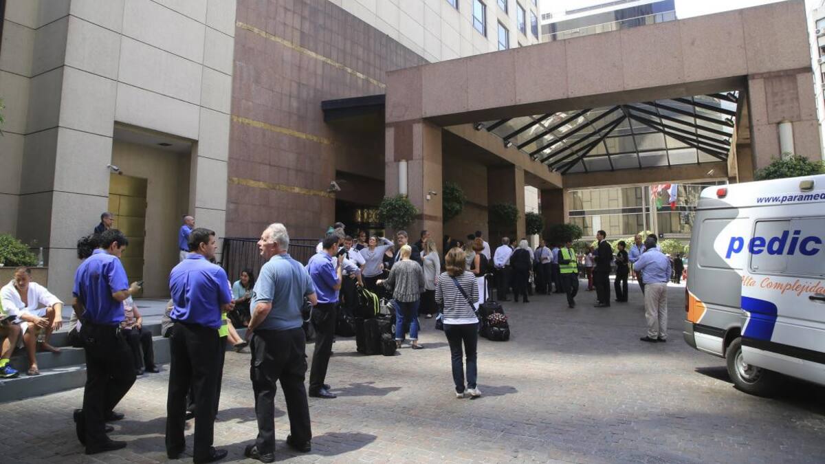 Explosión en el Hotel intercontinental