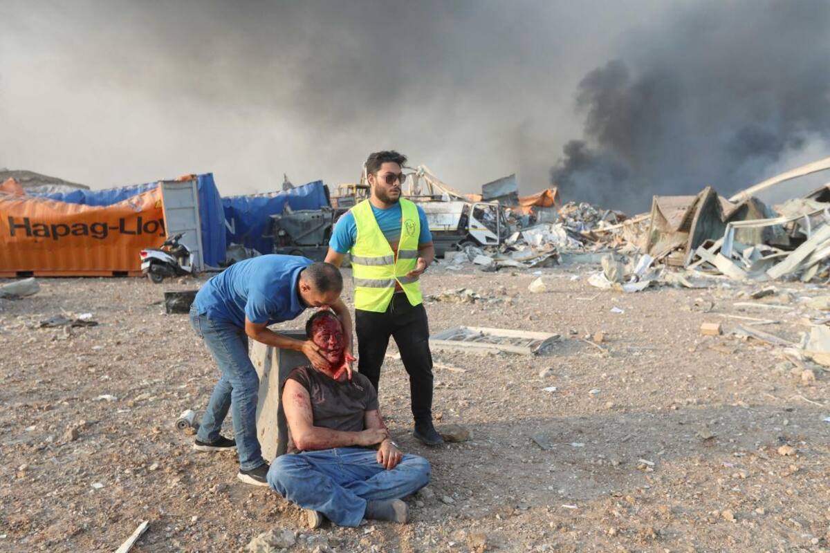 Explosión en Líbano, Beirut, REUTERS