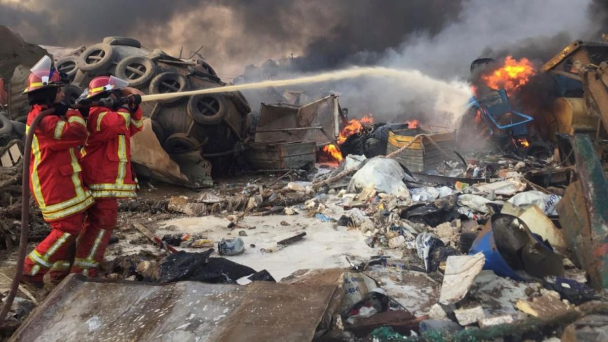 Explosión en Líbano, Beirut, REUTERS