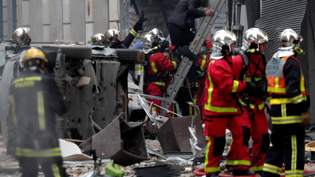 Explosión en panadería de París, Reuters
