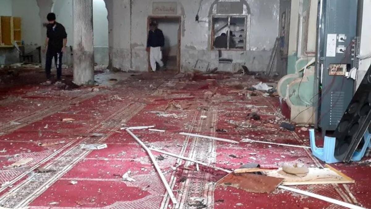 Explosión en una mezquita de Pakistan