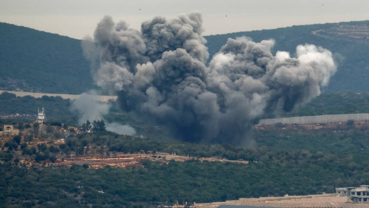 Explosiones en El Líbano. Foto: Reuters.