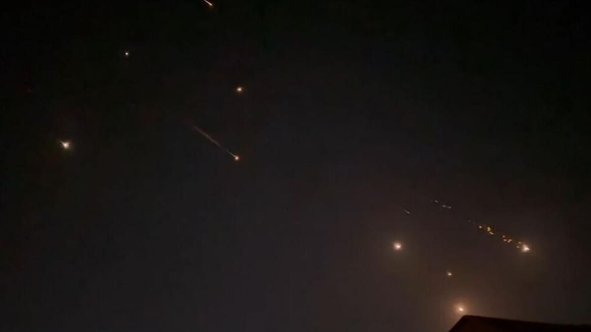 Explosiones en Irán. Foto: captura