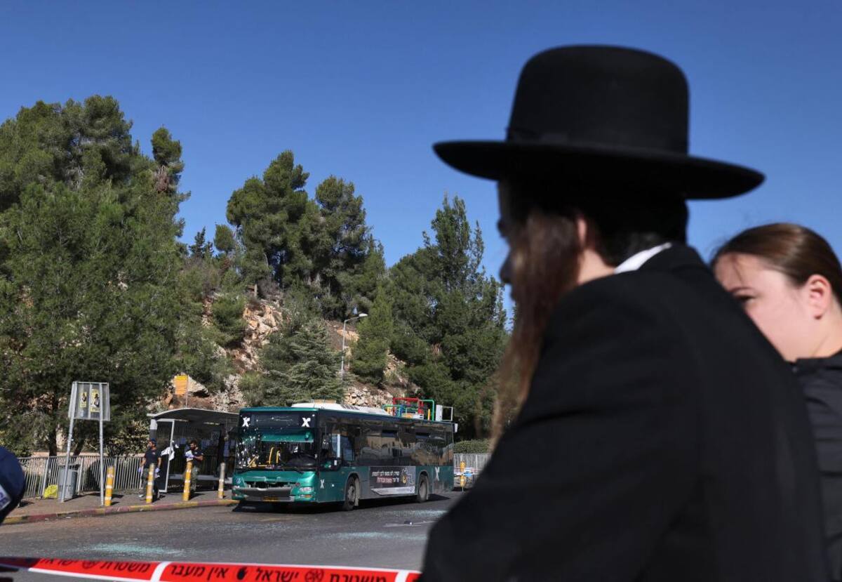 Explosiones en paradas de colectivo de Israel_Télam