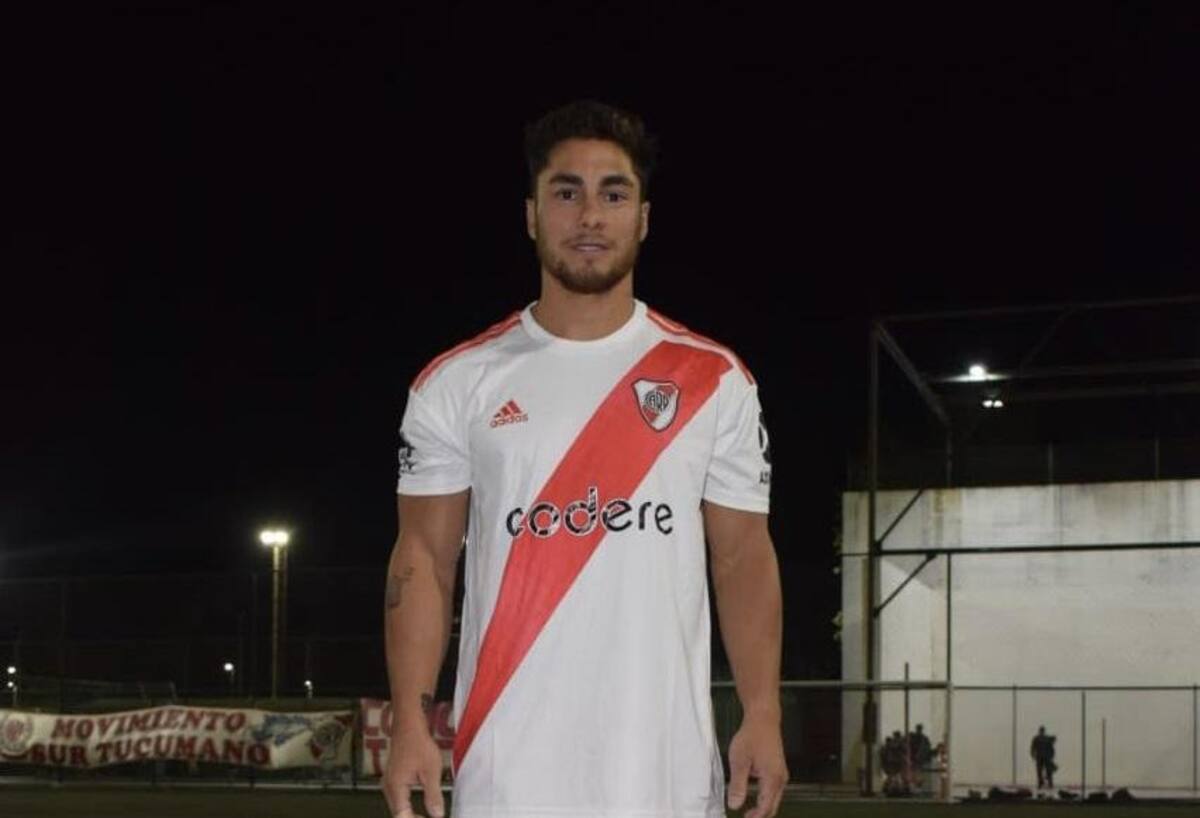 Ezequiel Cirigliano debutó en el River Senior. Foto: Twitter.