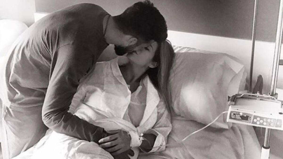 Ezequiel Garay y Tamara Gorro