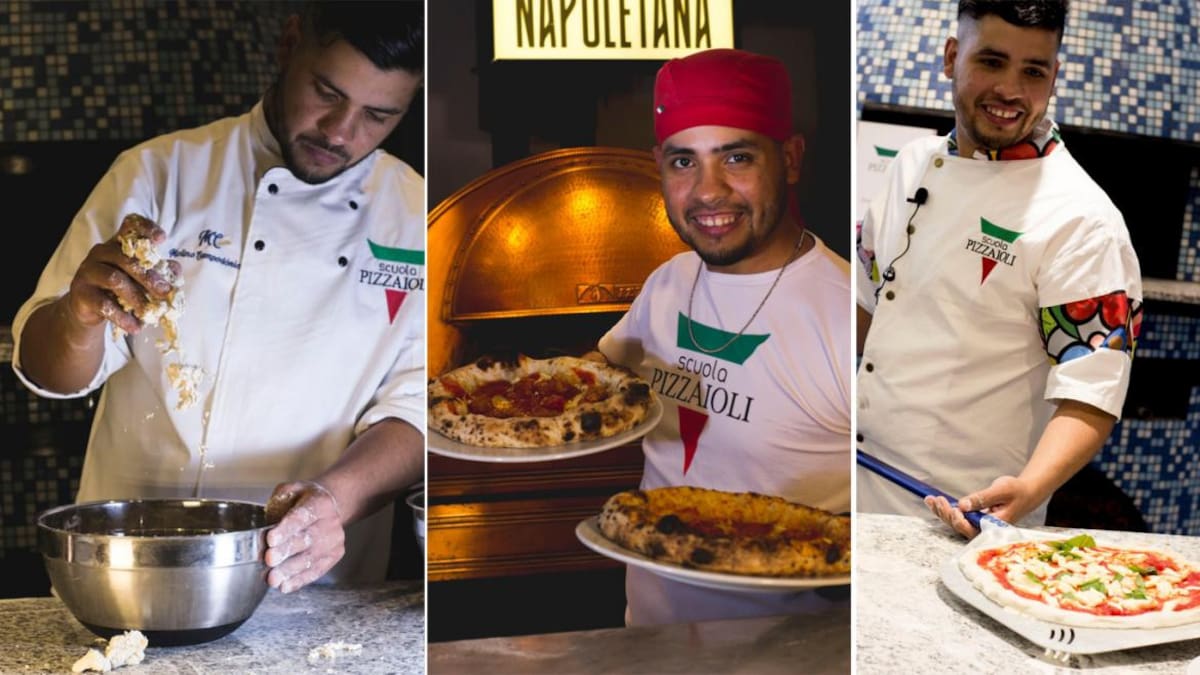 Ezequiel Ortigoza, campeón mundial de pizza freestyle