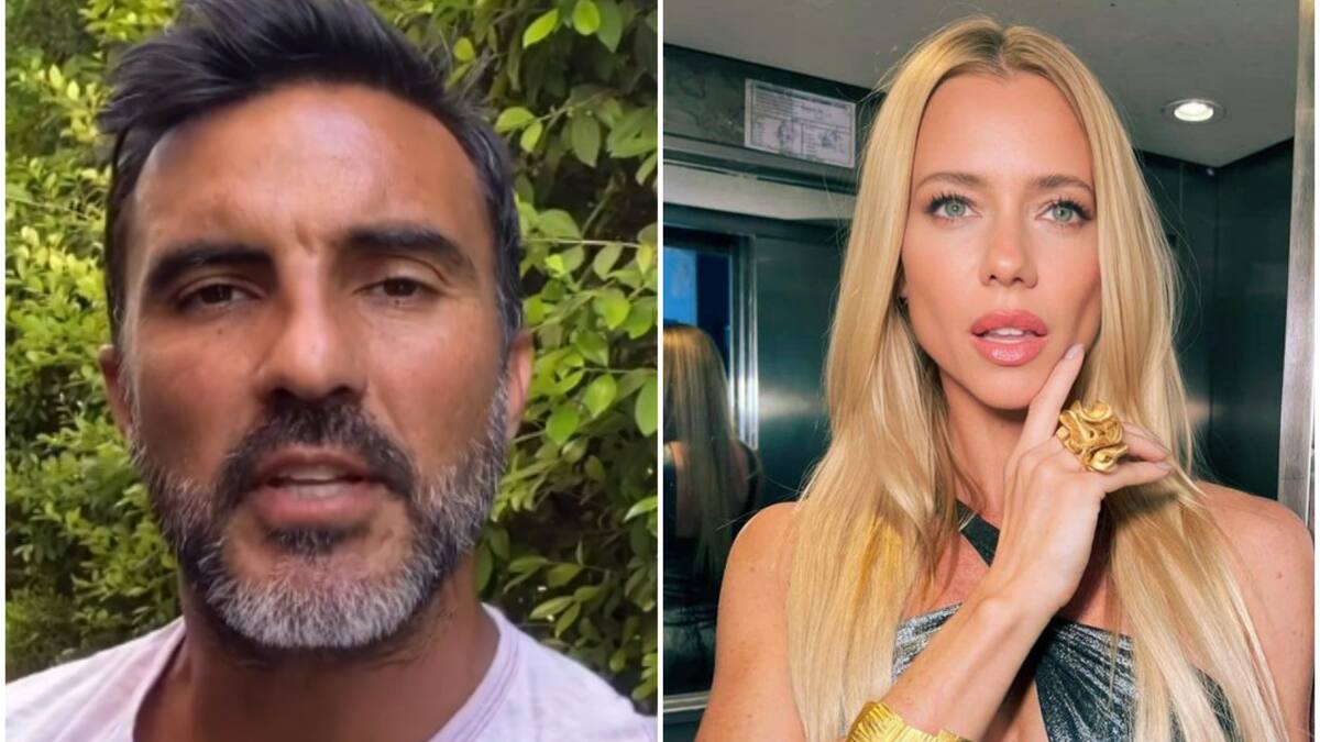 Fabián Cubero y Nicole Neumann. Foto: Instagram.
