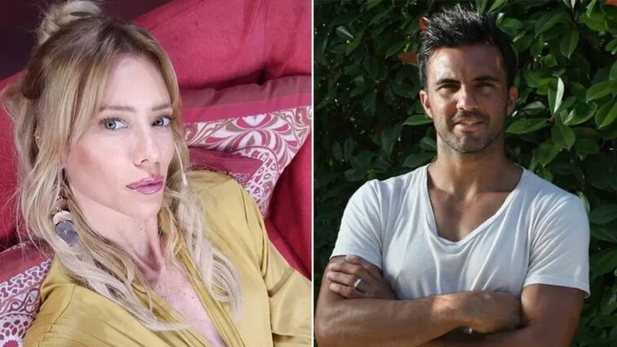 Nicole Neumann se reencontró con Cubero en la primera comunión de Sienna