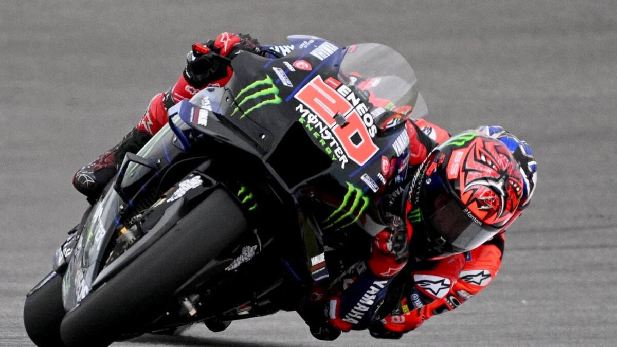 Fabio Quartararo, MotoGP, Yamaha, motociclismo, AFP