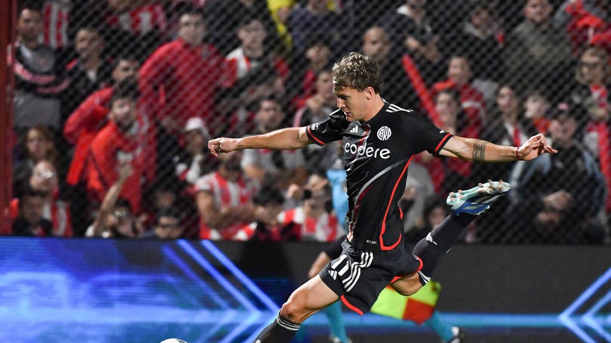 Facundo Colidio, River. Foto: NA.