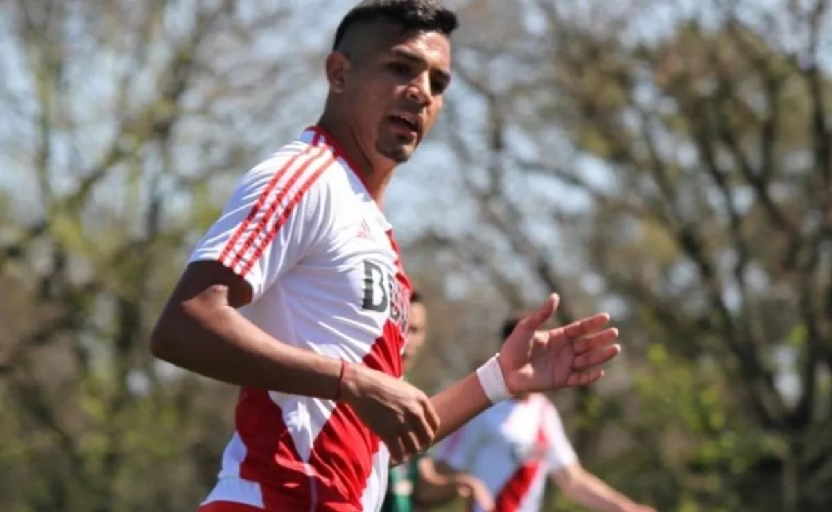 Facundo Medina en las Inferiores de River.