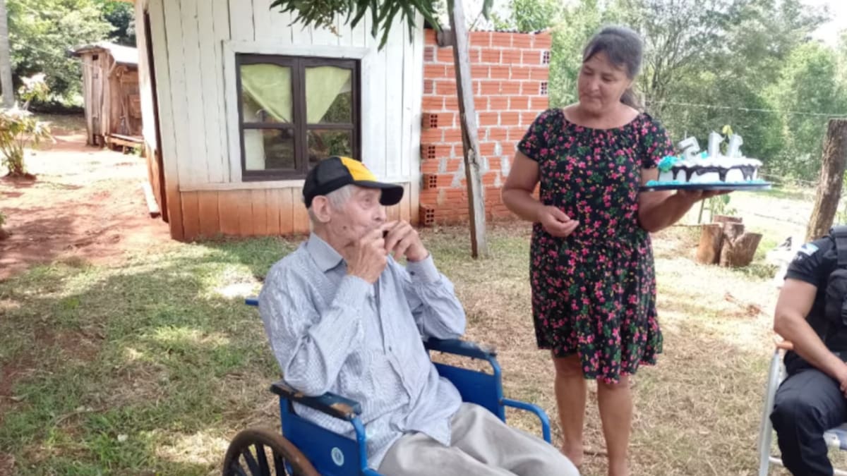 Falleció el hombre más longevo del país.