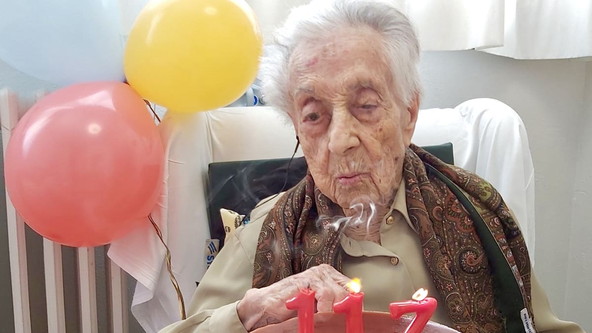 Falleció María Branyas a los 117 años. Foto: redes sociales.
