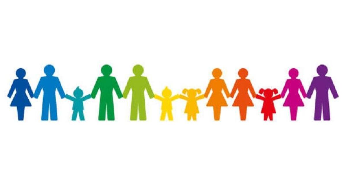 Familia ensamblada, foto genérica.