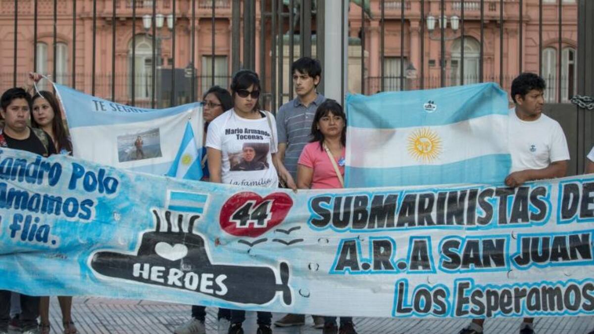 Familiares de tripulantes del ARA San Juan vuelven a pedir que el 15 de noviembre sea feriado