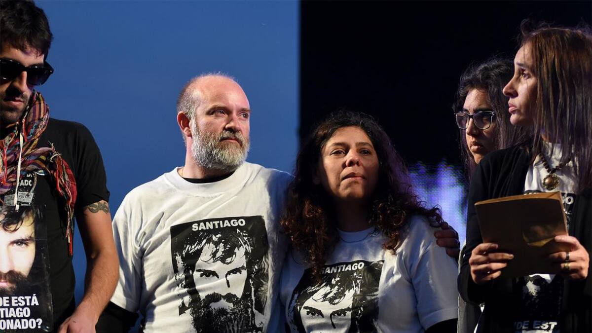 Familiares de Santiago Maldonado