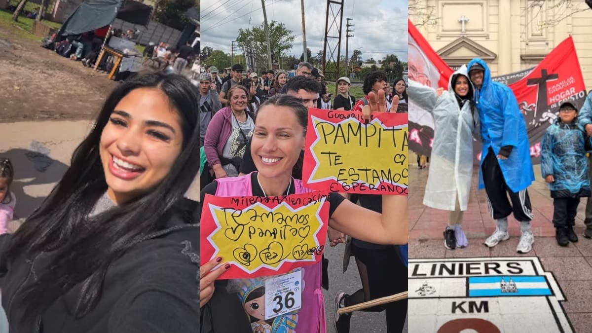 Peregrinación a Luján 2026: las fotos de Pampita, Rocío Marengo, Daniela Celis y otras famosas que emocionaron en las redes