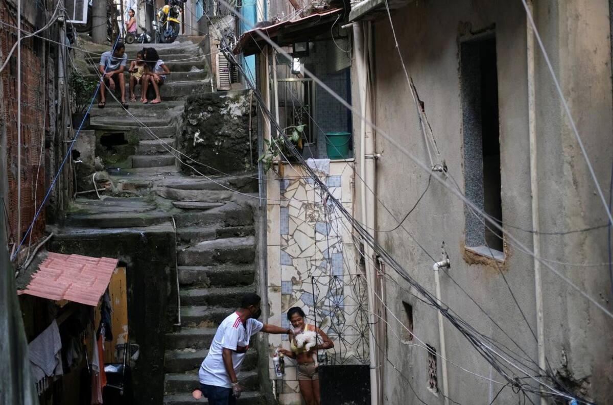 Favela, Brasil. Foto: REUTERS