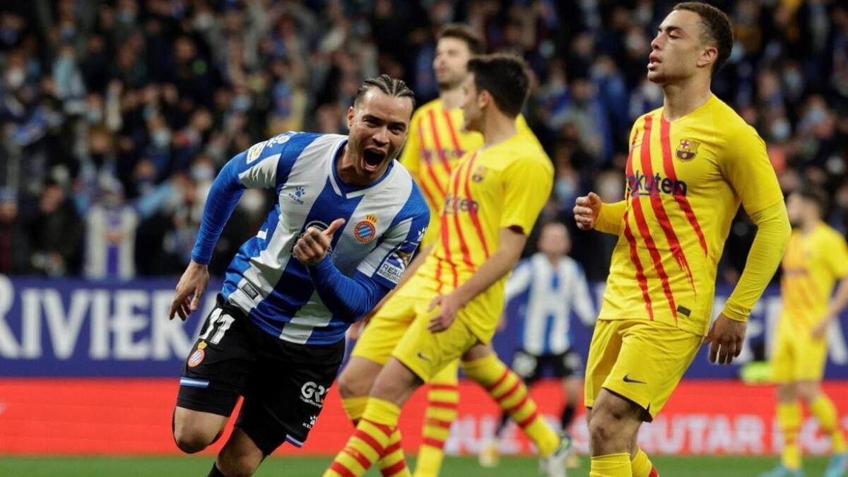 FC Barcelona vs Español, fútbol español. EFE.