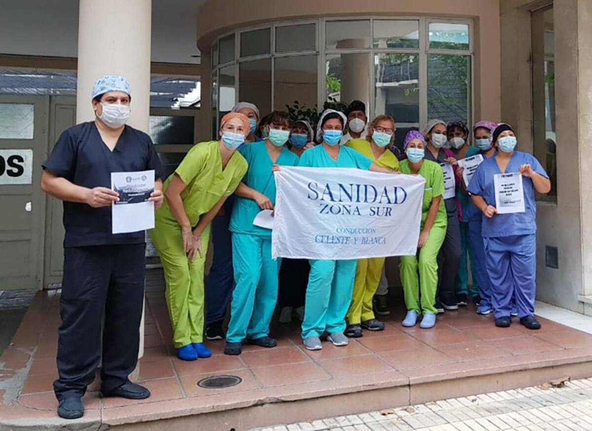 Federación de Asociaciones de Trabajadores de Sanidad, segunda jornada de medidas de fuerza, NA