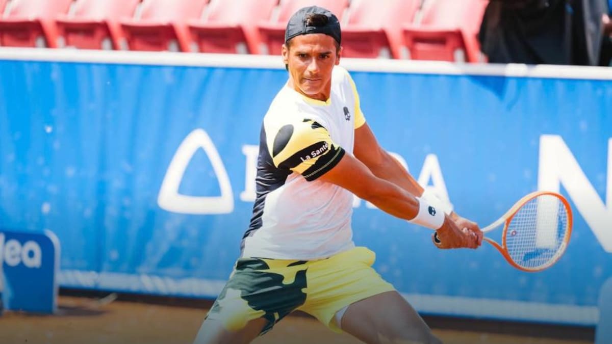 Federico Coria en el ATP de Bastad