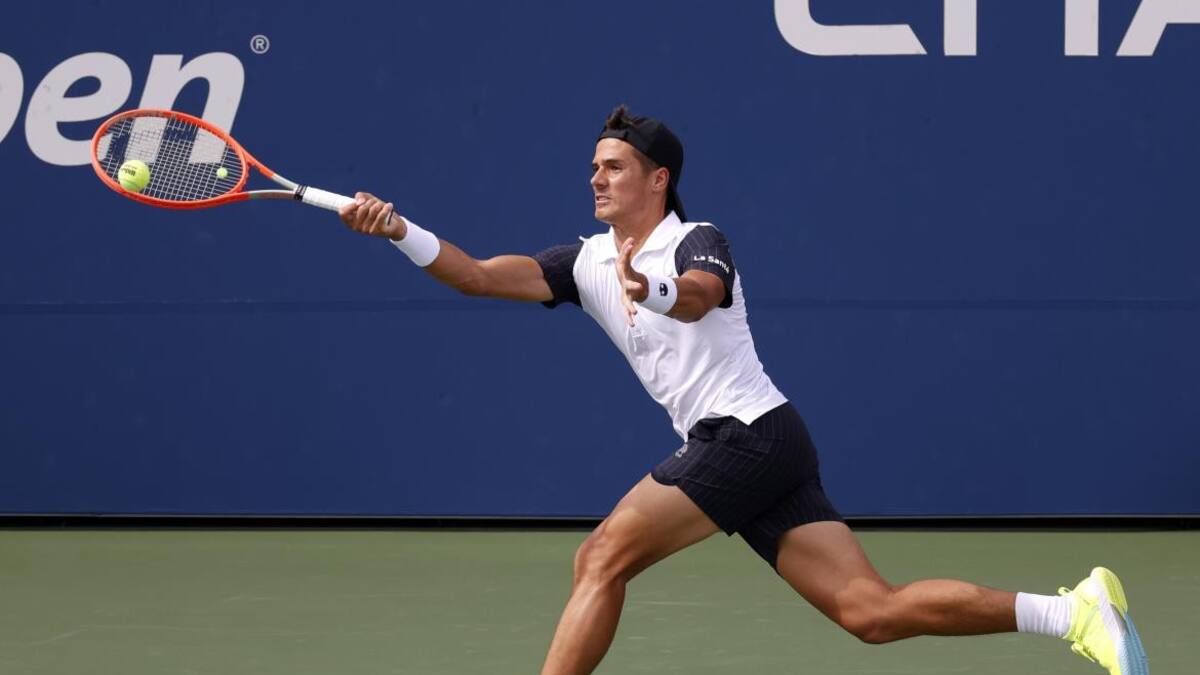 Federico Coria en el US Open, REUTERS