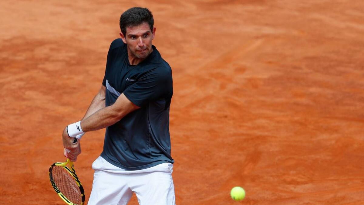 Federico Delbonis en el Masters 1000 de Roma, REUTERS