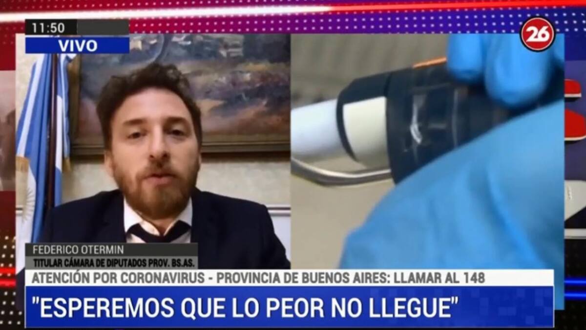 Federico Otermin, ante pandemia de coronavirus, CANAL 26