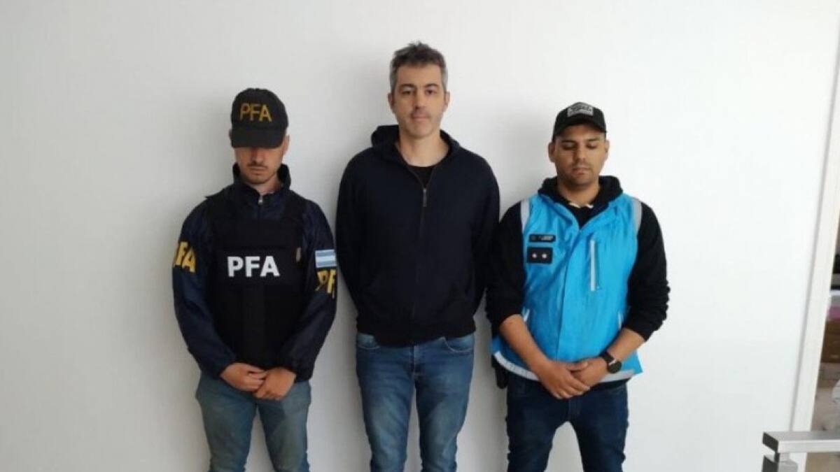 Federico Pulenta, detenido en el marco de la causa de El Croata.