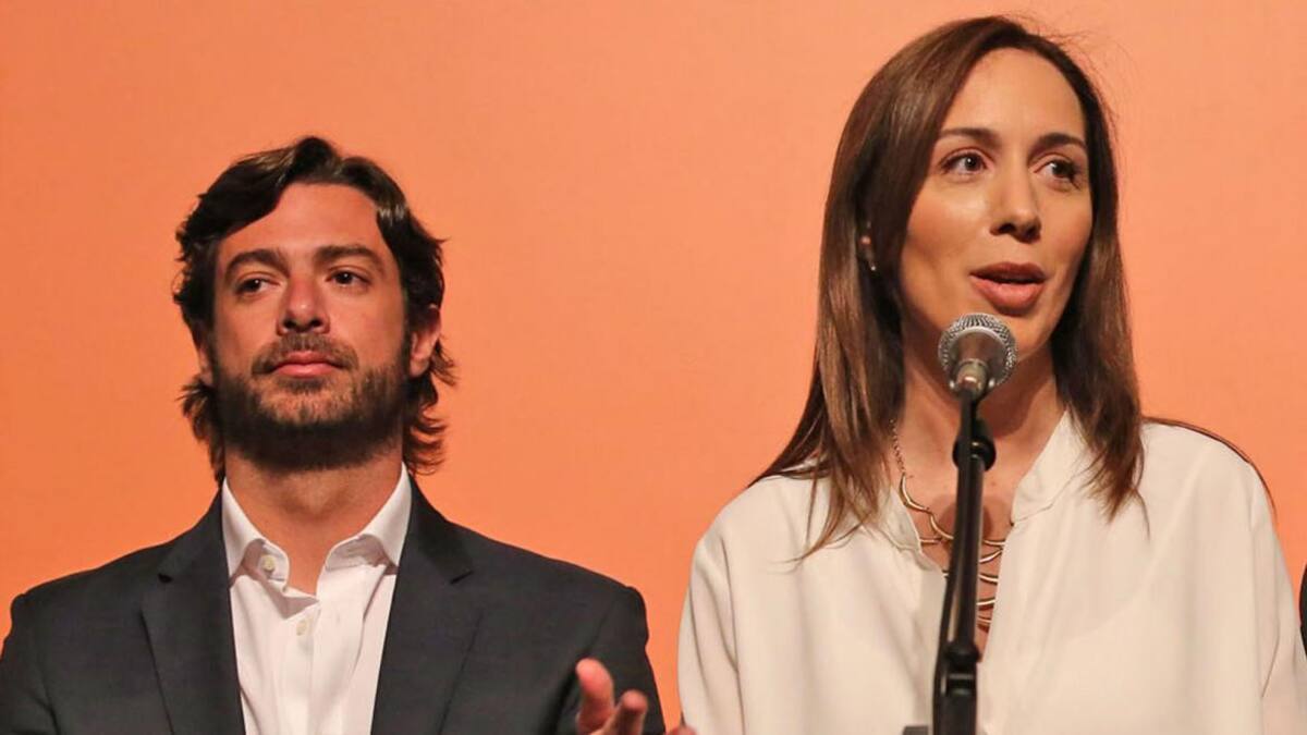 Federico Salvai y María Eugenia Vidal