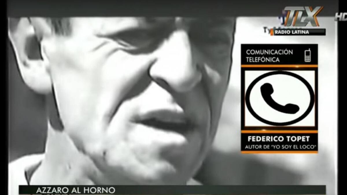 Federico Topet, autor de "Yo soy el loco", la biografía de René Houseman - Radio Latina