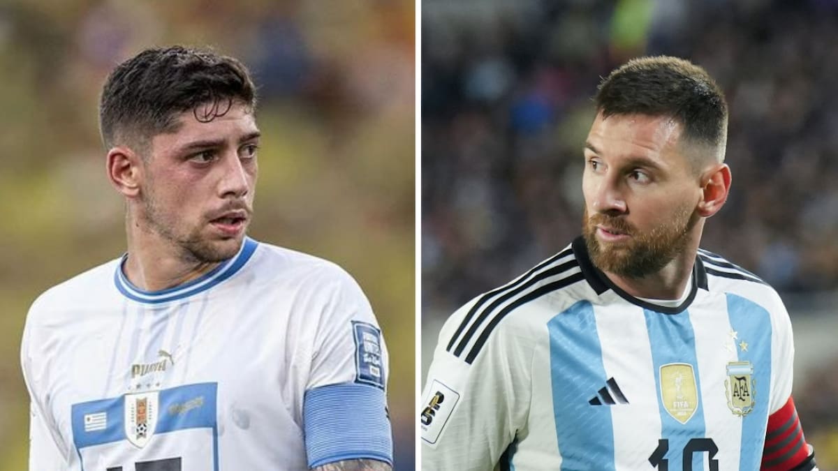 Federico Valverde confesó que "no sabe" cómo parar a Lionel Messi. Foto: Instagram - NA.