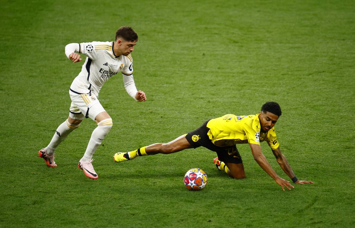 Federico Valverde ganó su título número 13 en el club. Foto: Reuters